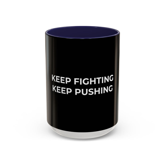 Triathlon Morning Motivation Ceramic Mug - size chart