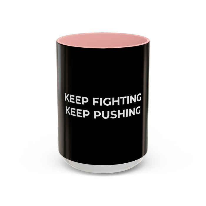 Triathlon Morning Motivation Ceramic Mug - size chart