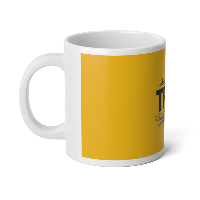 Triathlon Mug 20oz Ceramic - detail view