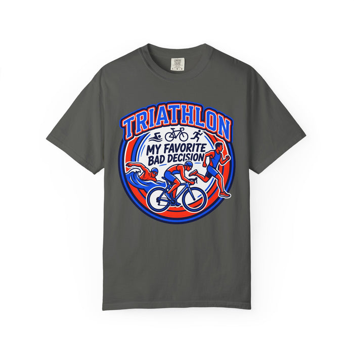 Triathlon 'My Favorite Bad Decision' T-Shirt