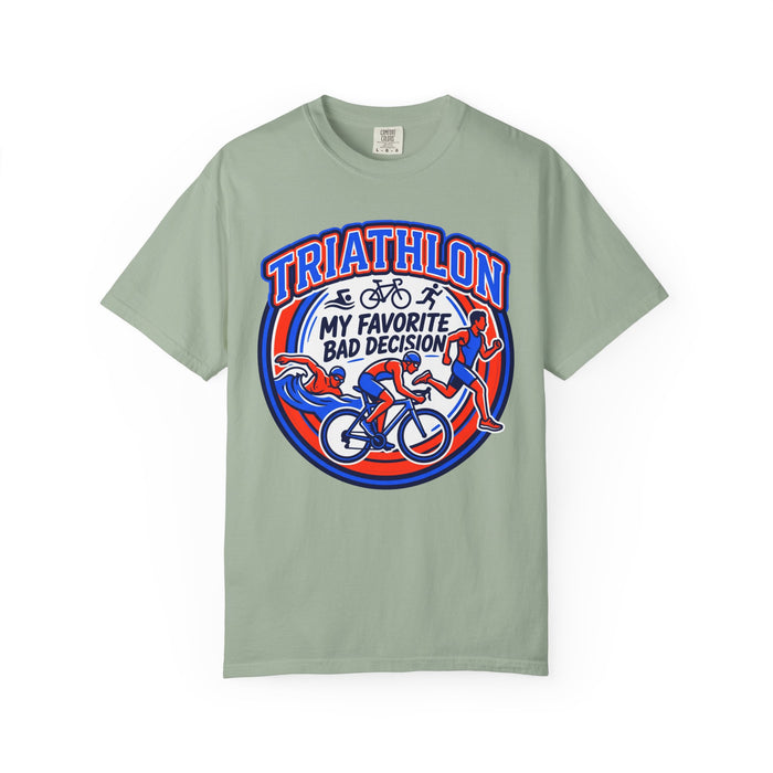 Triathlon 'My Favorite Bad Decision' T-Shirt