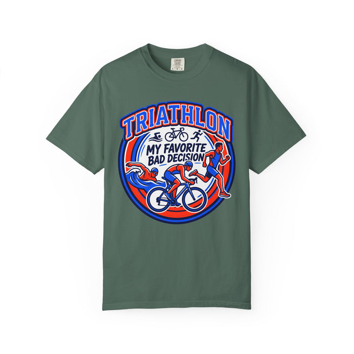 Triathlon 'My Favorite Bad Decision' T-Shirt