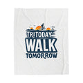 Triathlon Plush Blanket - All Over Prints