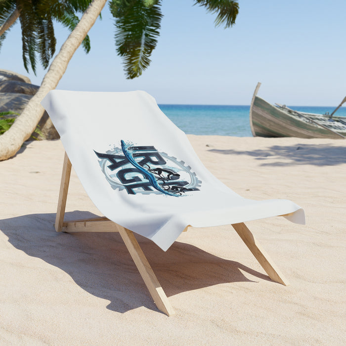Triathlon Quick-Dry Beach Towel 30"x60" - Home Decor - alternate view