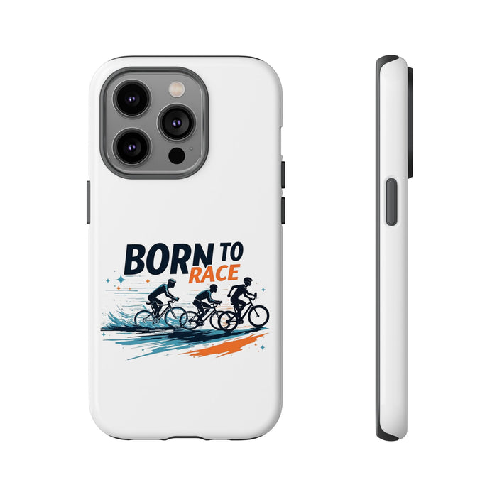 Triathlon Racing Phone Case - detail view