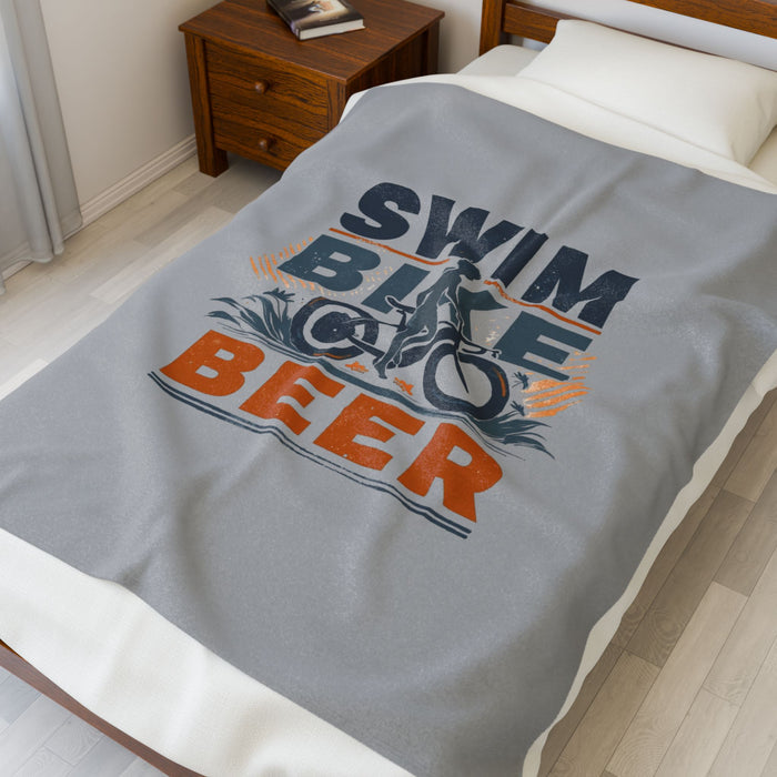 Triathlon Recovery Blanket - All Over Prints - detail view