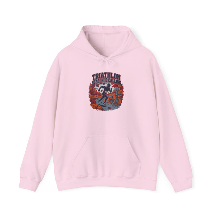 Triathlon Season Is Calling Hoodie — Triathlon Pullover