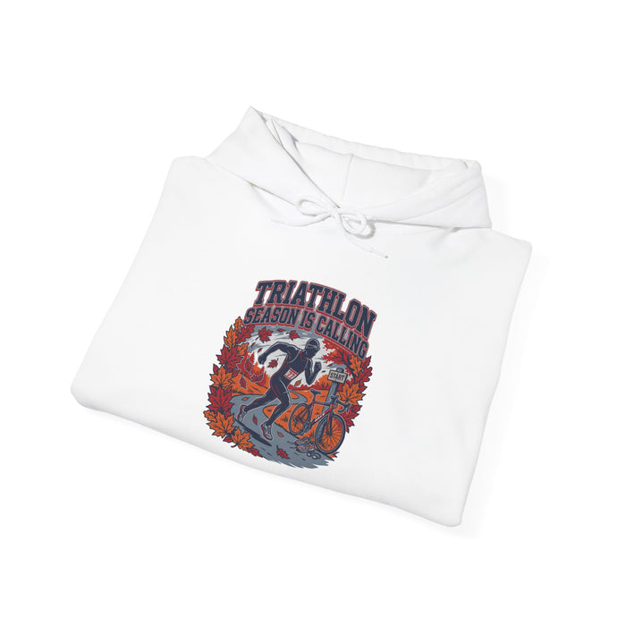 Triathlon Season Is Calling Hoodie — Triathlon Pullover