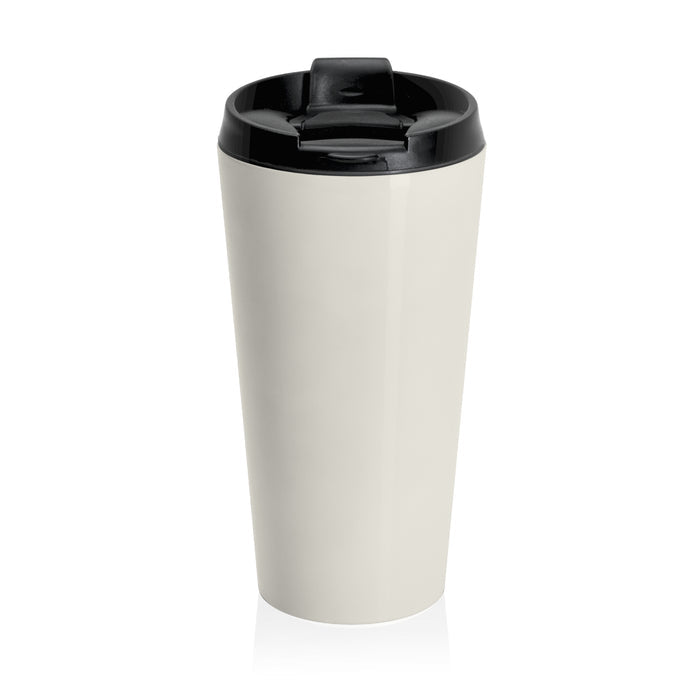 Triathlon Season Is Calling Stainless Steel Travel Mug — Autumn Race Training Tumbler
