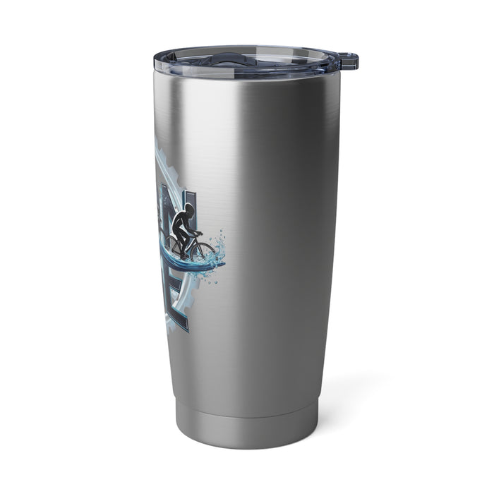 Triathlon Stainless Steel Tumbler 20oz - Mug - lifestyle view