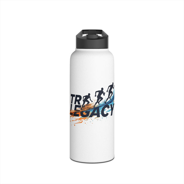 Triathlon Stainless Steel Water Bottle - Mug - detail view