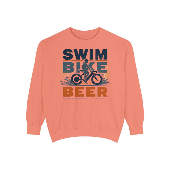 Triathlon Sweatshirt - Relaxed Fit Ring-Spun Cotton Blend - alternate view
