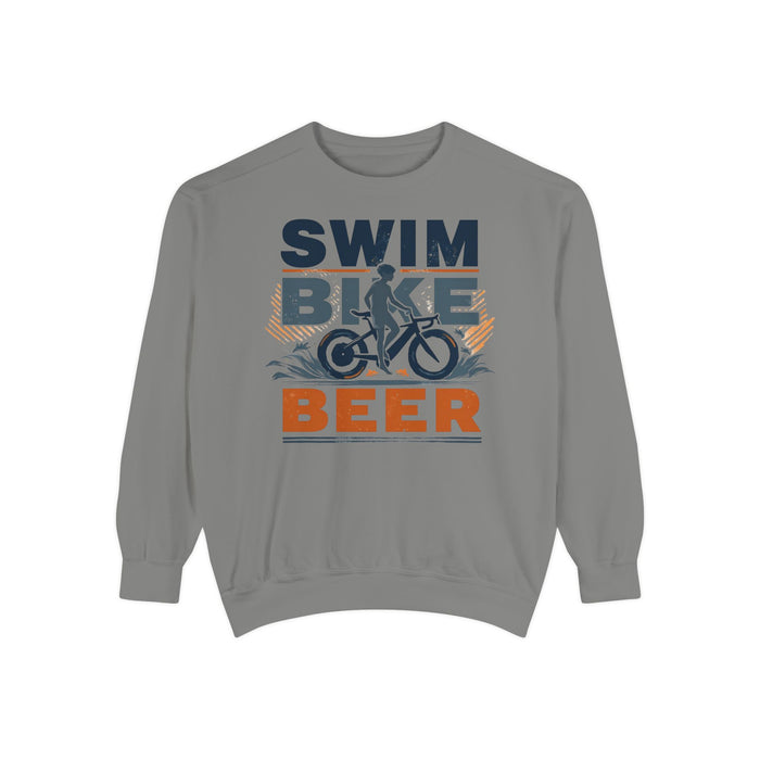 Triathlon Sweatshirt - Relaxed Fit Ring-Spun Cotton Blend - lifestyle view