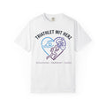 Triathlon T-Shirt — "Triathlet mit Herz" Swim Bike Run Tee