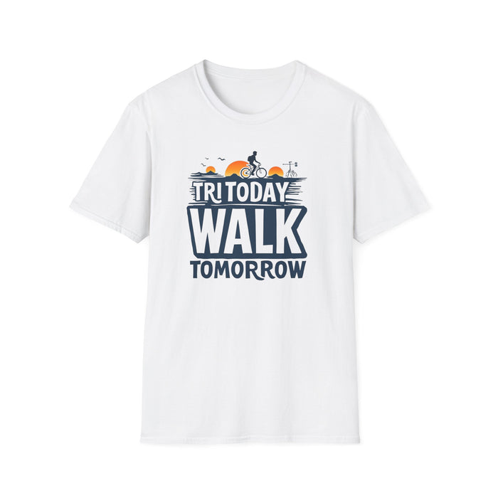 Triathlon T-Shirt Unisex Crew-Neck - 100% Ring-Spun Cotton
