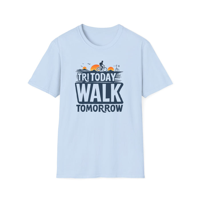 Triathlon T-Shirt Unisex Crew-Neck - 100% Ring-Spun Cotton - size chart