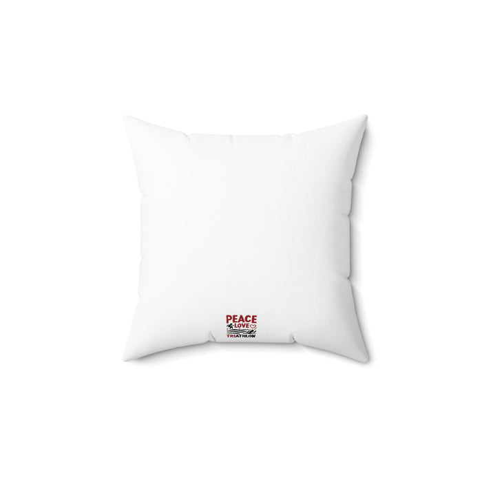 Triathlon Throw Pillow - Home Decor - alternate view