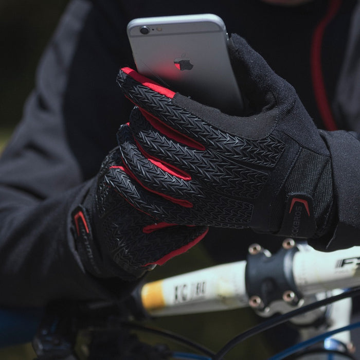 Triathlon Touch Screen Cycling Gloves - Food & Beverages - detail view