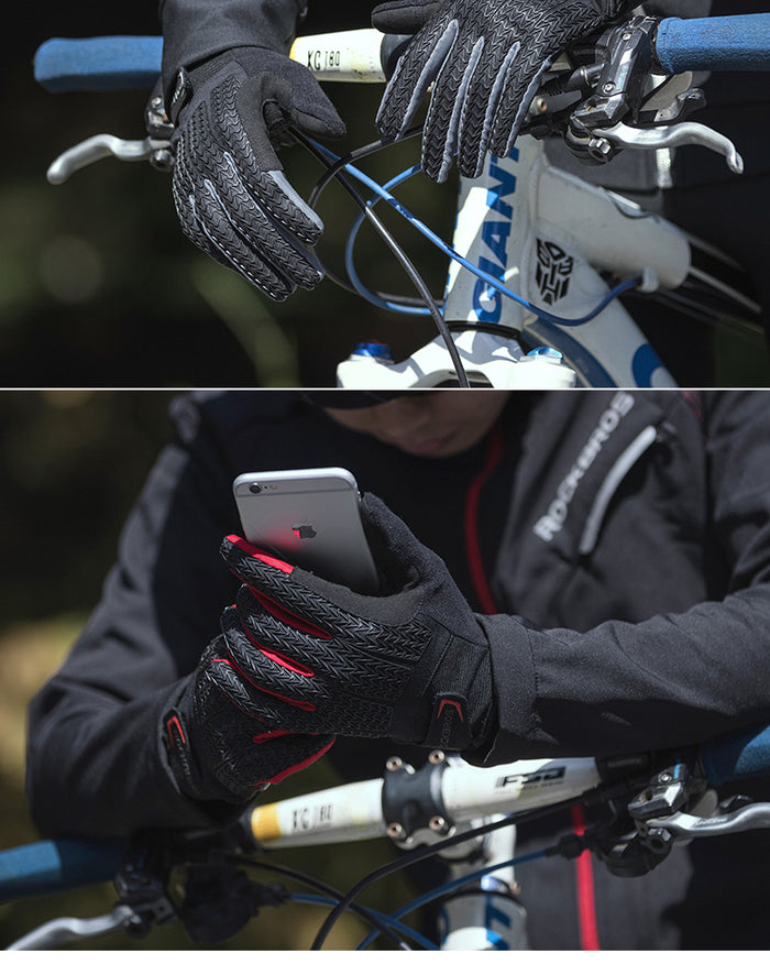 Triathlon Touch Screen Cycling Gloves - Food & Beverages - size chart
