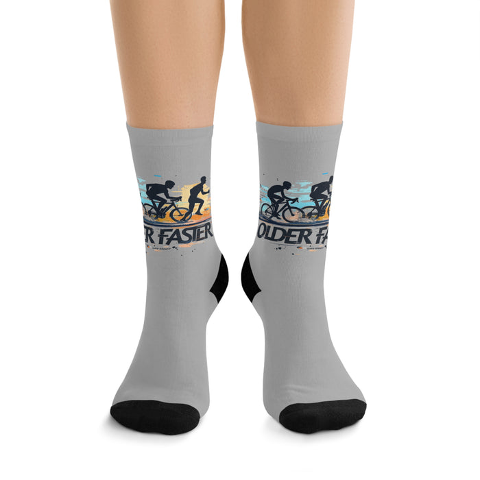 Triathlon Training Crew Socks - All Over Prints