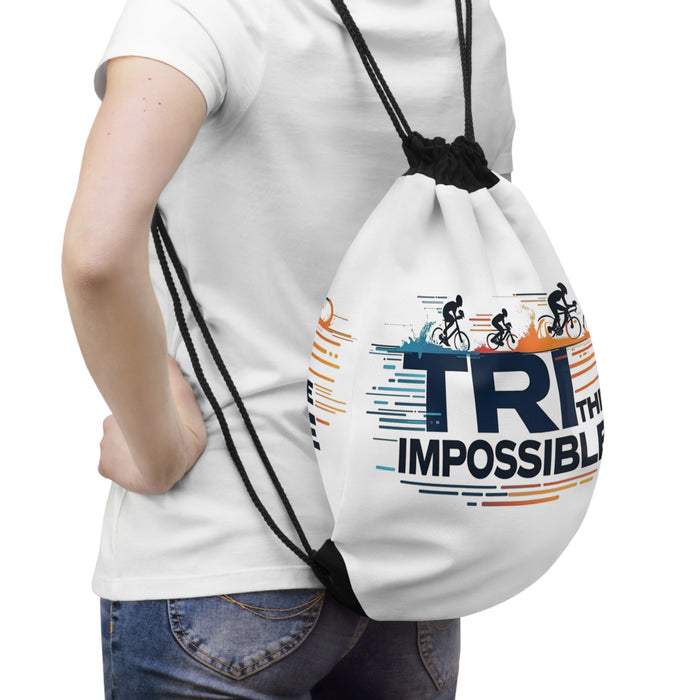 Triathlon Training Drawstring Bag - Bags - lifestyle view