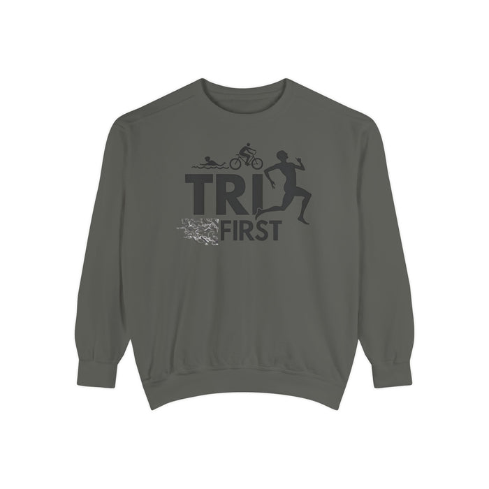 Triathlon Training Sweatshirt by Comfort Colors® - lifestyle view