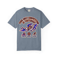 Triathlon Training T-Shirt — "Your Only Competition Is Yesterday" Swim Bike Run Tee