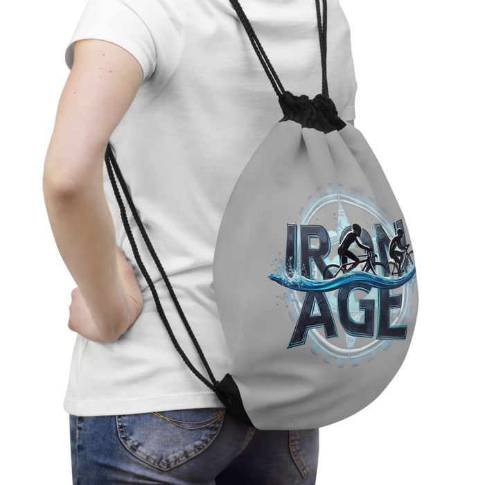 Triathlon Transition Drawstring Bag - Bags - lifestyle view