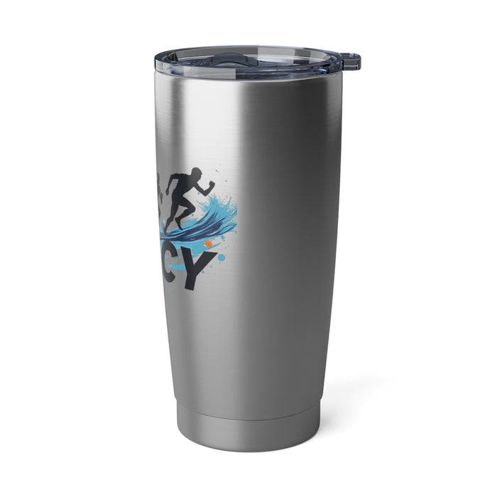 Triathlon Tumbler 20oz for Race Hydration - Mug - lifestyle view