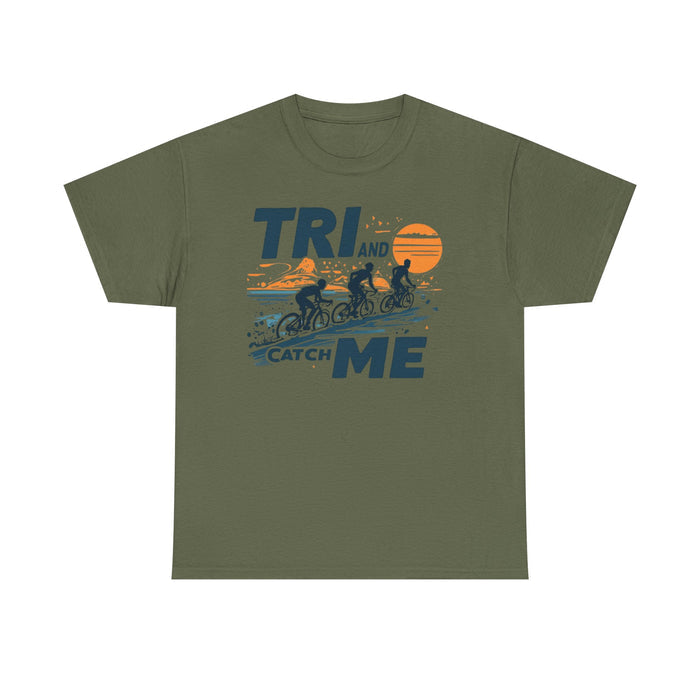 Triathlon Unisex Cotton Tee - T-Shirt - size chart