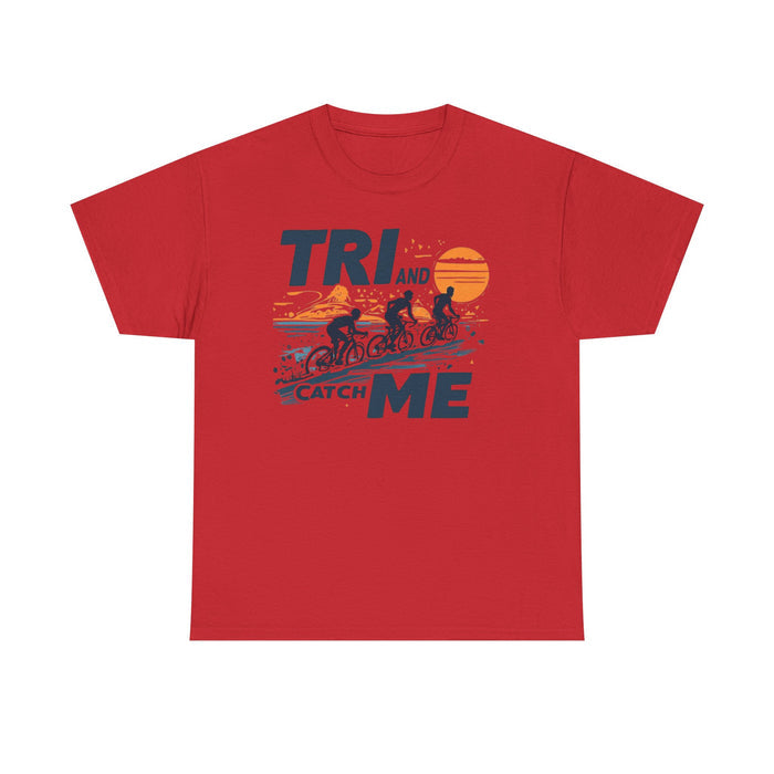 Triathlon Unisex Cotton Tee - T-Shirt - size chart