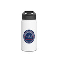 Triathlon Water Bottle - Proud USA Triathlete Stainless Steel Reusable | Swim-Bike-Run