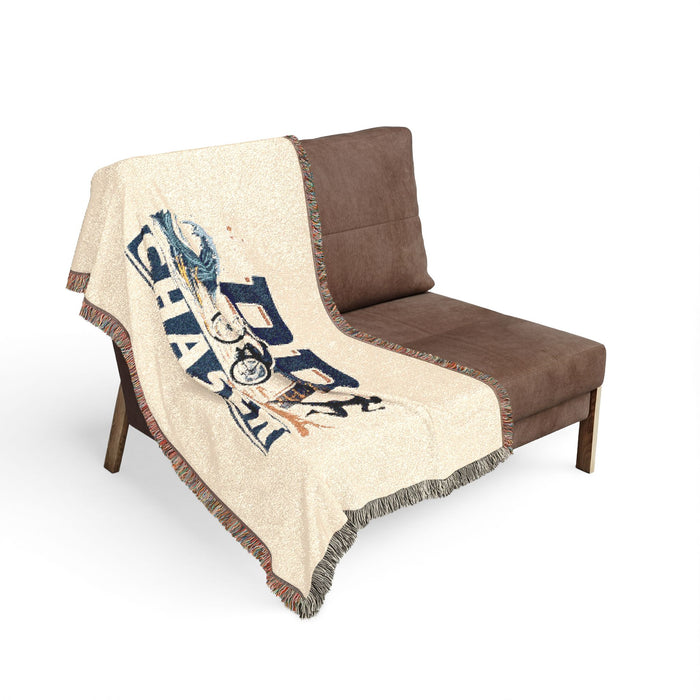 Triathlon Woven Blanket - Home Decor - lifestyle view
