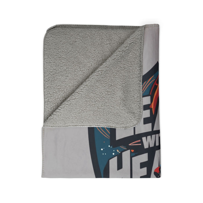 TriLaunchpad Sherpa Fleece Blanket 50"x60" - Home Decor - size chart