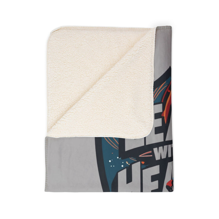 TriLaunchpad Sherpa Fleece Blanket 50"x60" - Home Decor - size chart