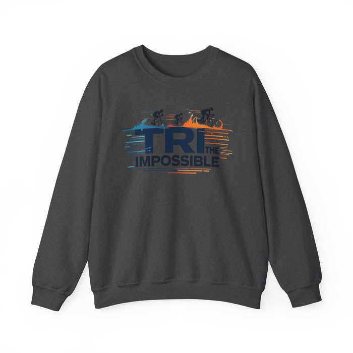 TriLaunchpad Triathlon Crewneck Sweatshirt - lifestyle view
