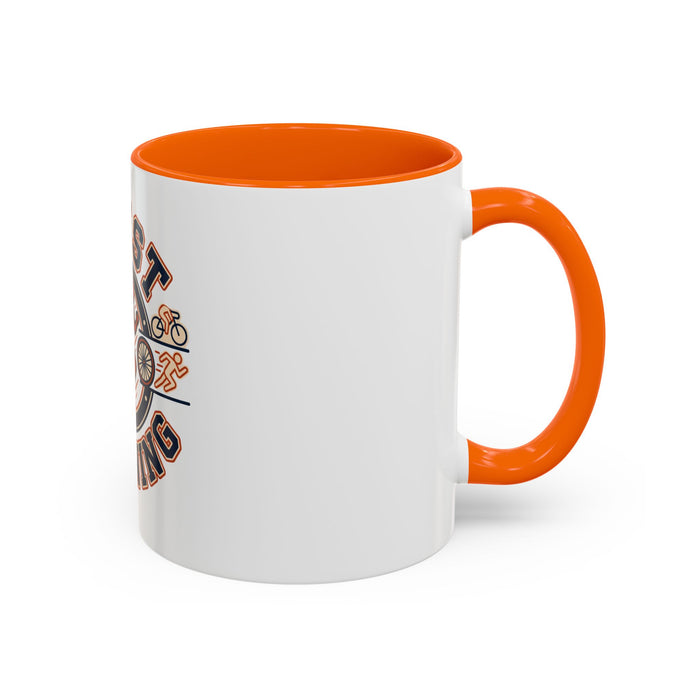 Trust Your Training Coffee Mug — Motivational Running & Triathlon Accent Mug (11/15oz)