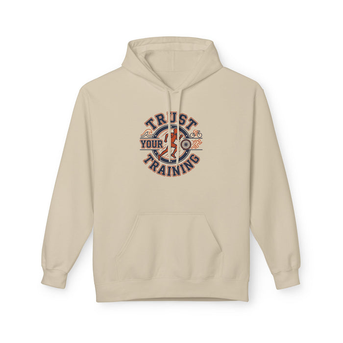 Trust Your Training Hoodie - Motivational Fitness Pullover