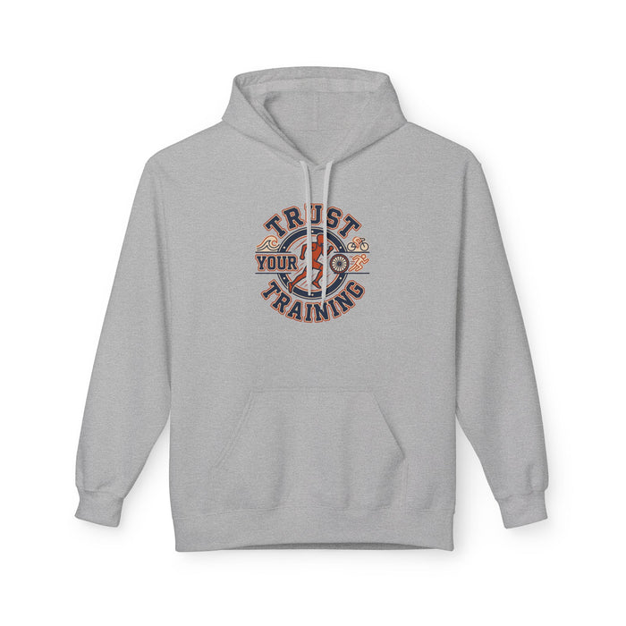 Trust Your Training Hoodie - Motivational Fitness Pullover