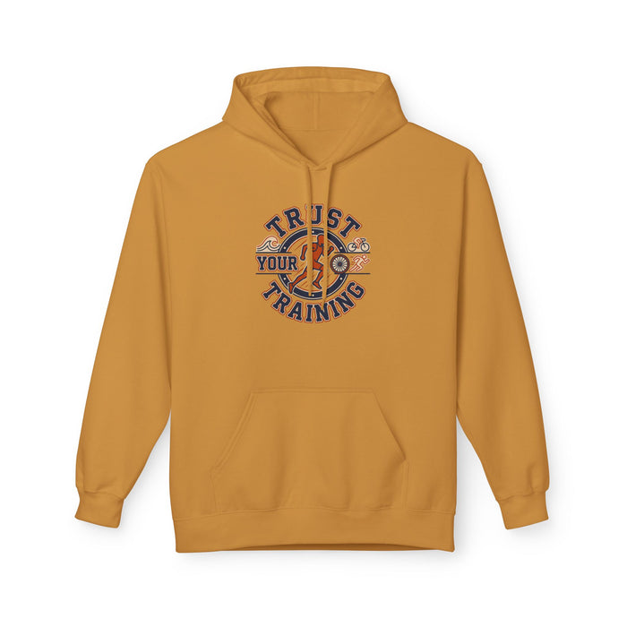 Trust Your Training Hoodie - Motivational Fitness Pullover