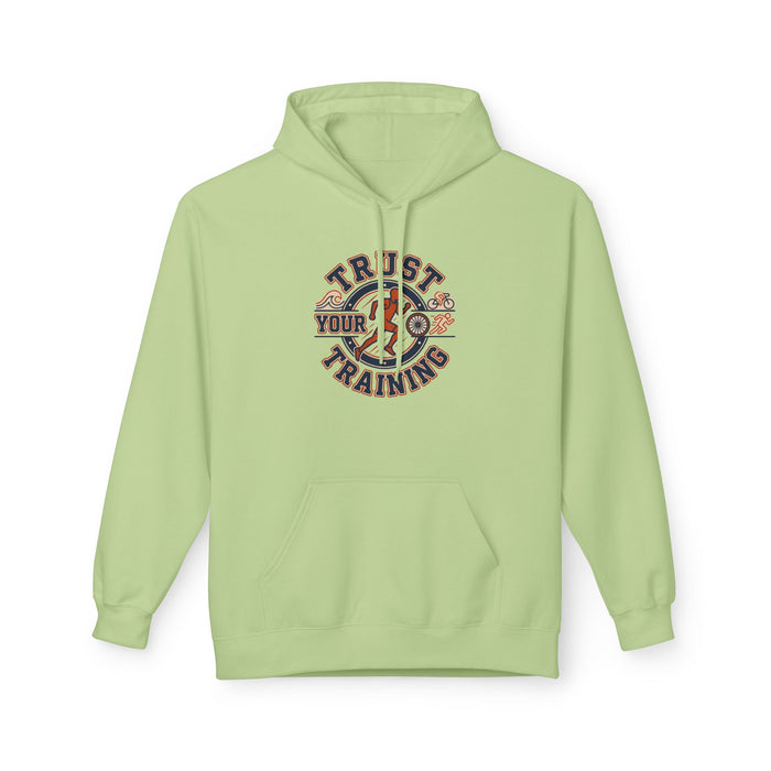 Trust Your Training Hoodie - Motivational Fitness Pullover