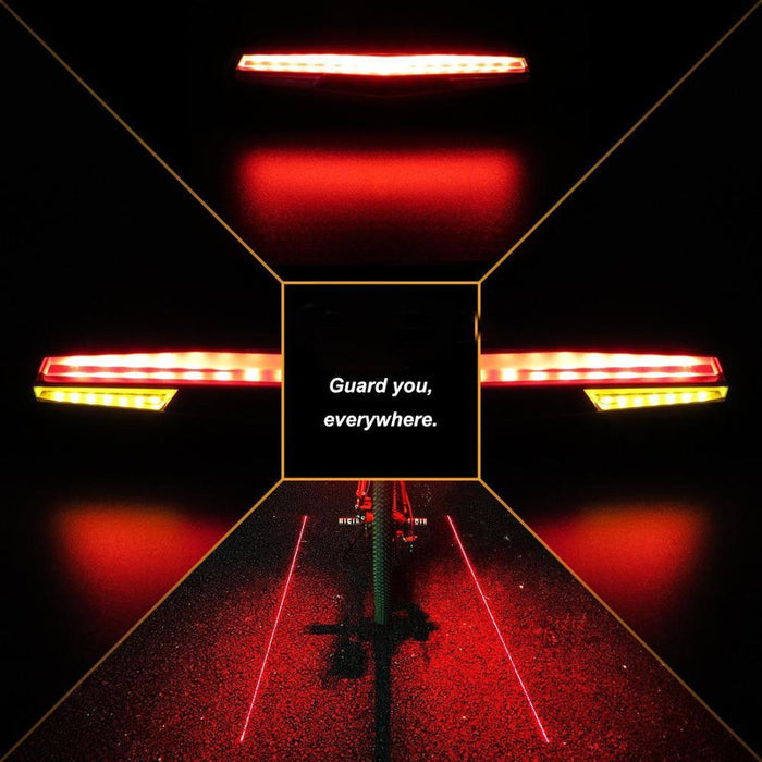 Ultra-Bright Bike Tail Light with Remote Turn Signal - Accessories - alternate view