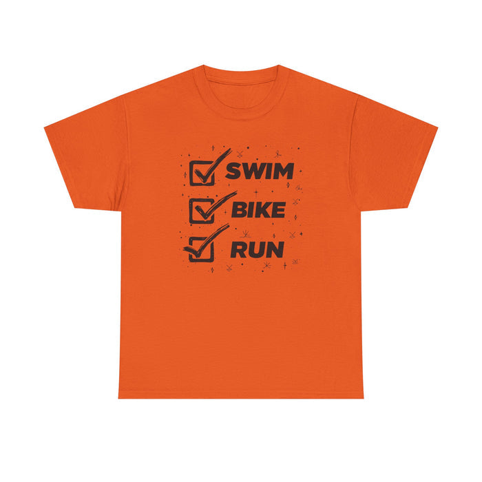 Unisex Cotton Fitness Tee - T-Shirt - size chart