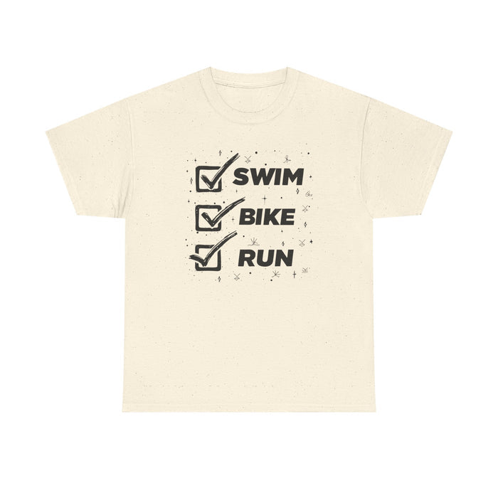 Unisex Cotton Fitness Tee - T-Shirt - size chart