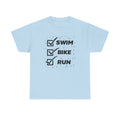 Unisex Cotton Fitness Tee - T-Shirt - size chart