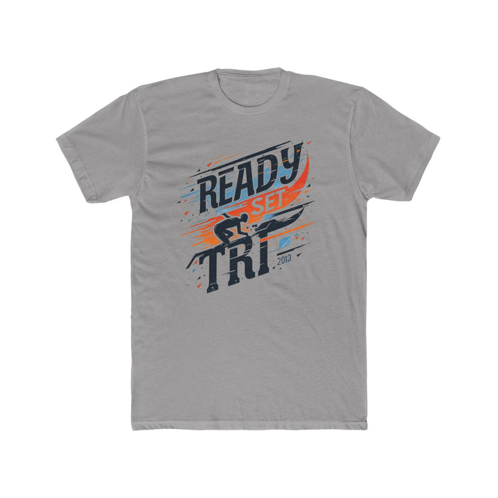 Unisex Cotton Triathlon T-Shirt by Next Level - alternate view