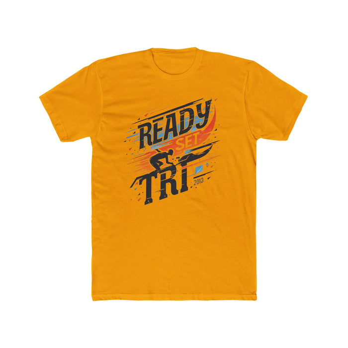 Unisex Cotton Triathlon T-Shirt by Next Level - size chart