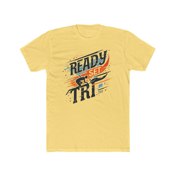Unisex Cotton Triathlon T-Shirt by Next Level - size chart