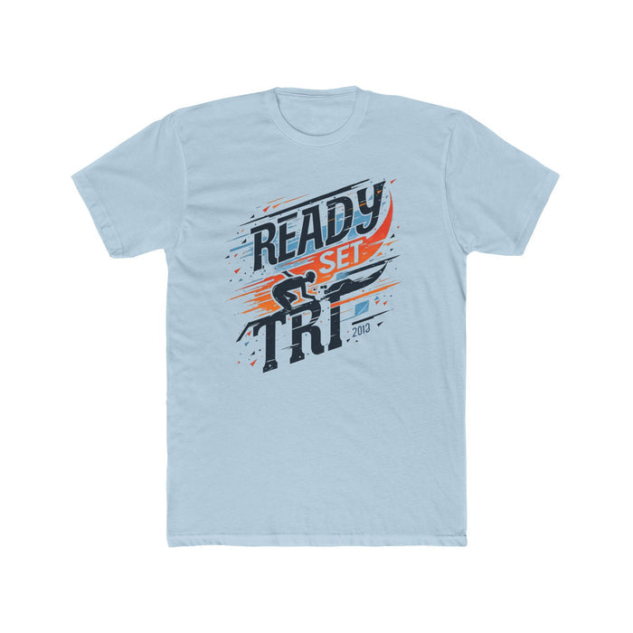 Unisex Cotton Triathlon T-Shirt by Next Level - size chart