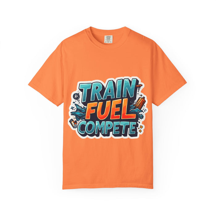 Unisex Cotton Triathlon T-Shirt - alternate view